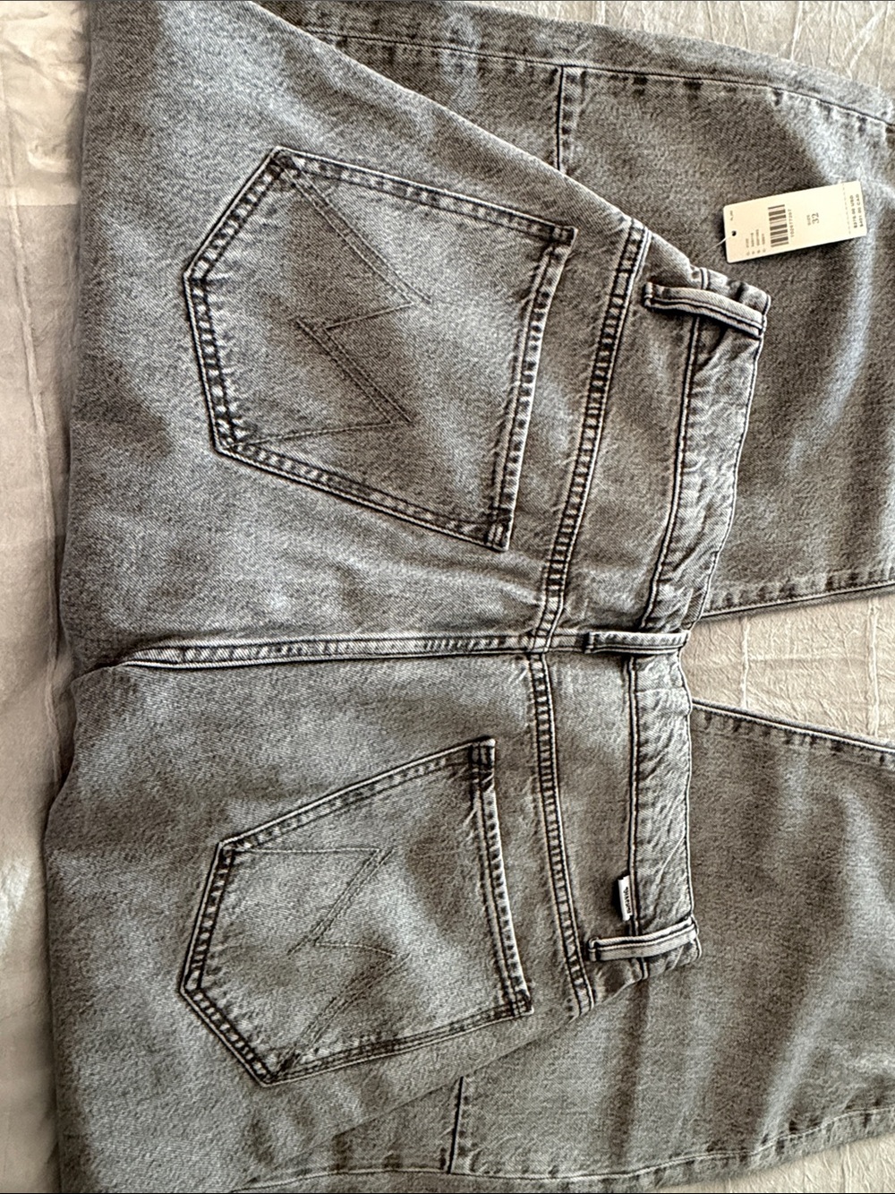 BNWT MOTHER The Pony Keg High-Rise Barrel Jeans - Picture 4 of 12